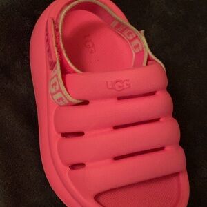 UGG Kids Pink Sandals